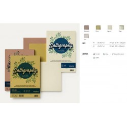 CARTA A4 NATURE CRUSH 200gr RISMA 50fg ALGA AVORIO