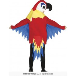 COSTUME PAPPAGALLO BIMBO 5-6 ANNI
