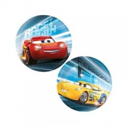 PIATTO DESSERT 20cm CARS 8pz