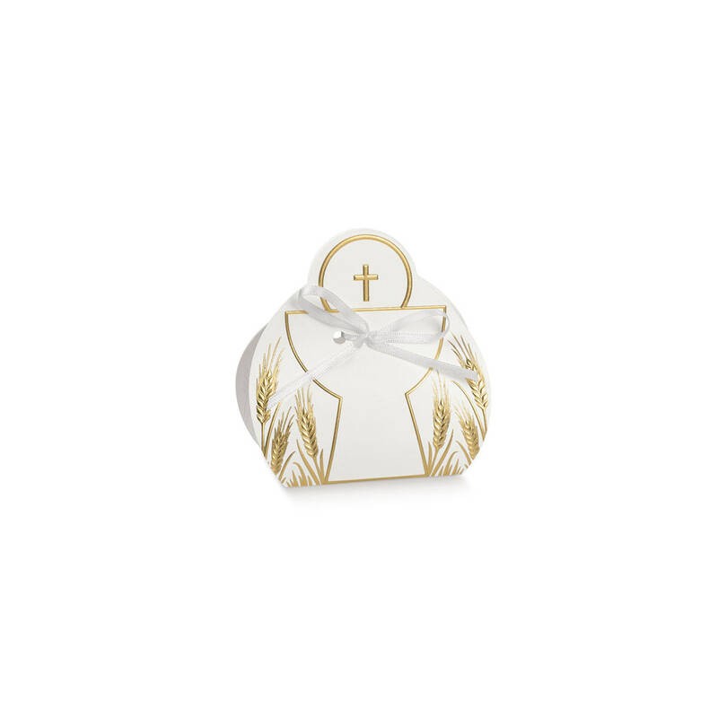 SCATOLA 6,5x4x9,5cm CALICE ORO 10pz