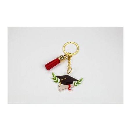 PORTACHIAVI LAUREA C/TOCCO 4x3cm 12pz