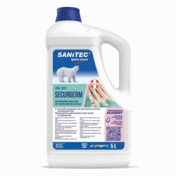 SAPONE MANI LIQUIDO SECURGERM ANTIBATTERICO NON PROFUMATO 5kg SANITEC