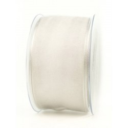 NASTRO TESSUTO CHIFFON mm60x20mt BIANCO