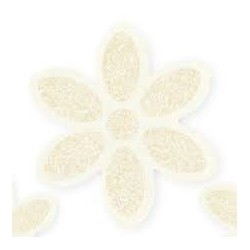 CHIUDIPACCO FIORE GLITTER ass. 12PZ