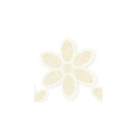 CHIUDIPACCO FIORE GLITTER ass. 12PZ