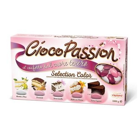 CONFETTI CIOCOPASSION SELECTION COLOR ROSA 5 GUSTI 1kg