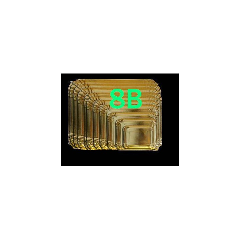 VASSOIO CARTONE ORO N°8B 41x32 2 PEZZI