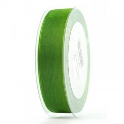 NASTRO ORGANZA mm25x50mt VERDE BANDIERA