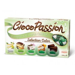 CONFETTI CIOCOPASSION SELECTION COLOR VERDE 5 GUSTI 1kg