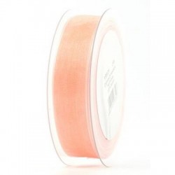 NASTRO ORGANZA mm25x50mt ROSA CHIARO