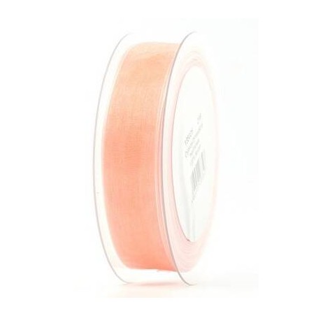 NASTRO ORGANZA mm25x50mt ROSA CHIARO