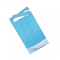 Mr.Care - BAVAGLIO PE+CARTA gr.22 C/TASCA 37x68cm 100pz