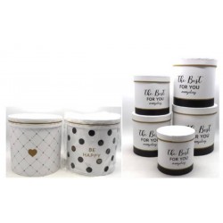 SCATOLA CARTONE TONDA DISEGNI ASS.TI 22x22x 2/5