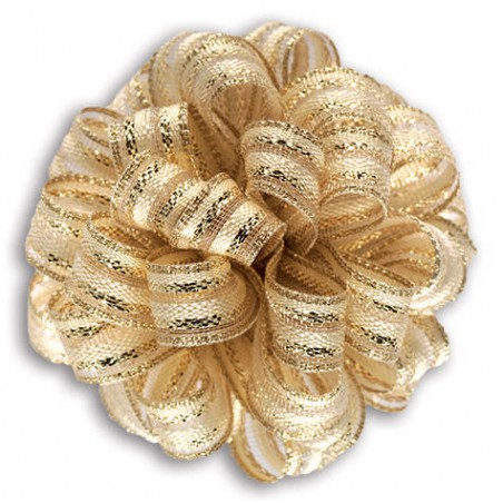 NASTRO TESSUTO WIRED ANIMATO mm40x20mt 25.ORO