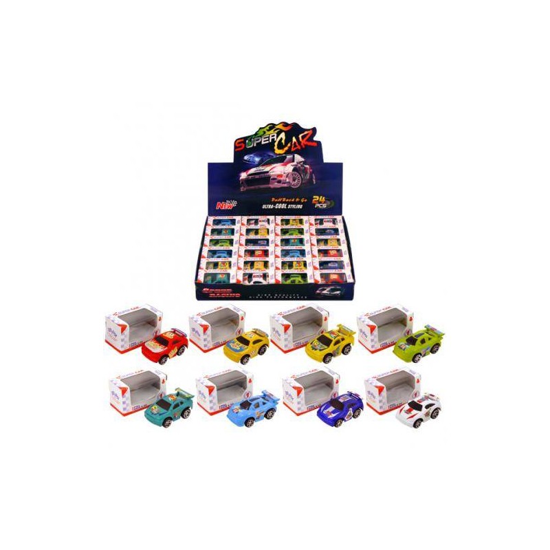 MACCHININE ASSORTITE 6cm 1pz