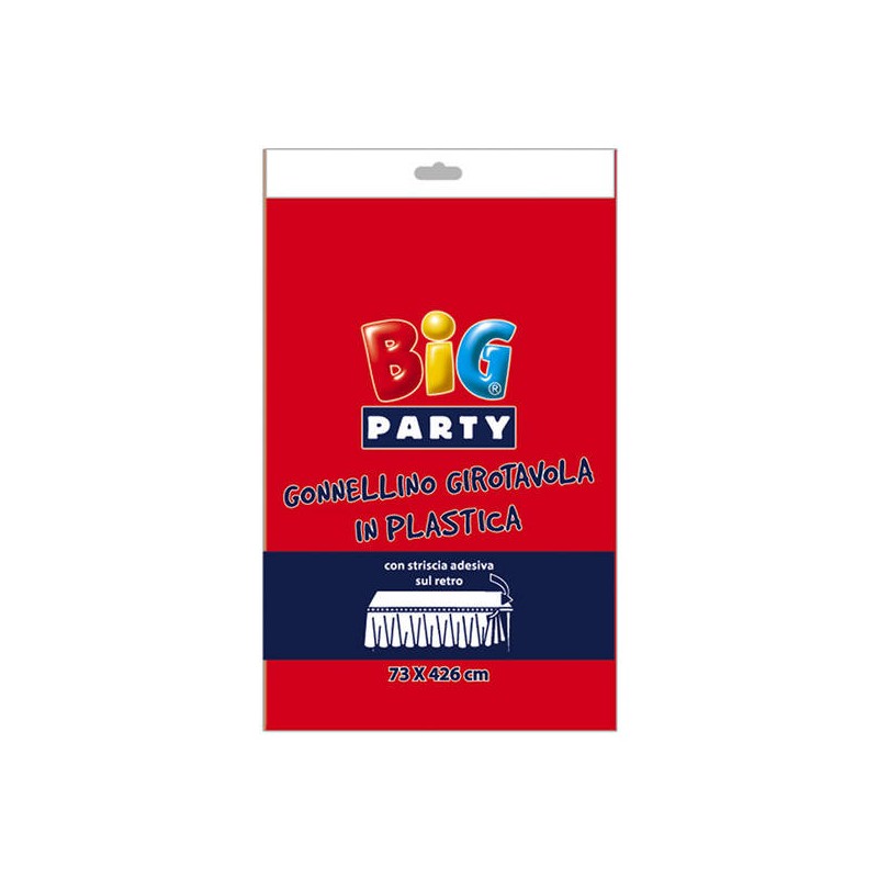 GONNA TAVOLO ROSSA TABLESKIRT 73x426cm