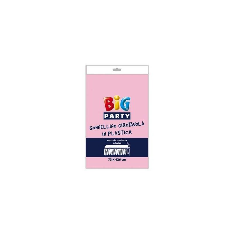 GONNA TAVOLO ROSA TABLESKIRT 73x426cm
