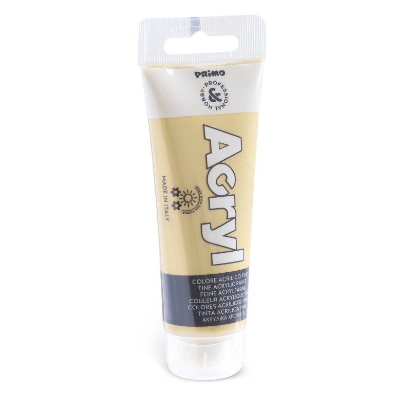 TUBETTO COLORE ACRILICO METAL 75ml BRONZO 940 PRIMO