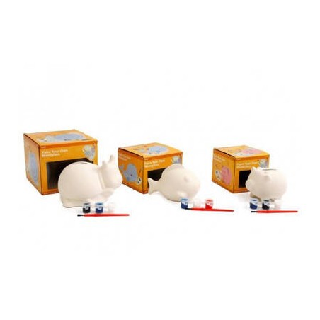 SALVADANAIO 12,5cm DA DIPINGERE