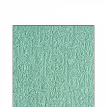 TOVAGLIOLI 25x25 ELEGANCE VERDE ACQUA 15pz