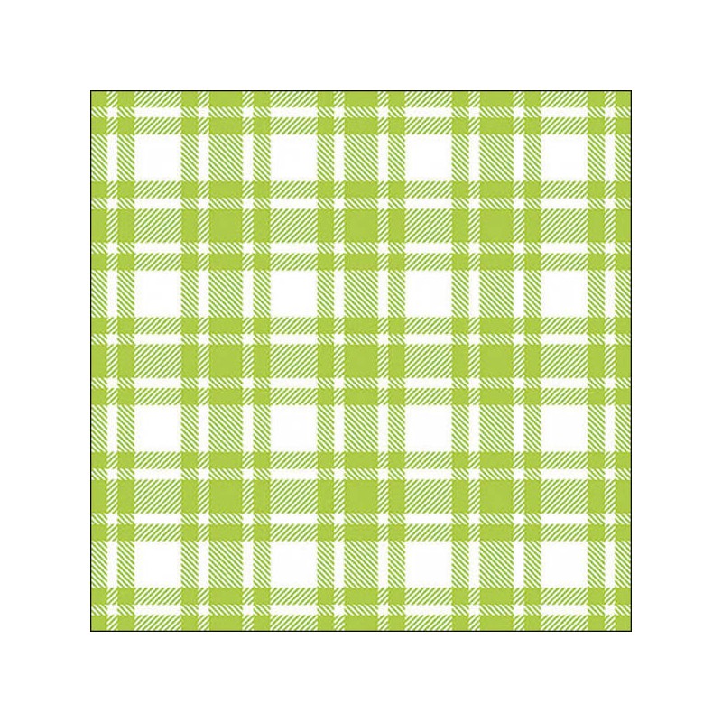 TOVAGLIOLI 33x33 SCOZZESE VERDE 20pz