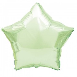 PALLONE MYLAR STELLA VERDE SALVIA ø45cm