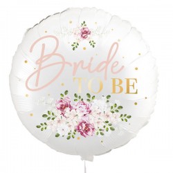 PALLONE MYLAR BRIDE TO BE ø45cm