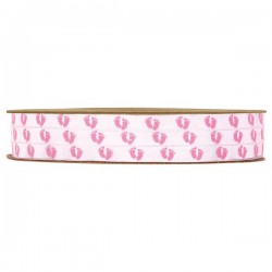 NASTRO ROSA BABY PIEDINI mm6x25mt