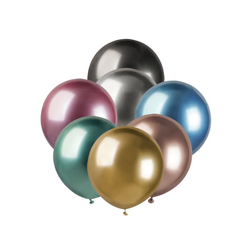 PALLONCINI LATTICE 19 48cm GLOSSY ASSORTITI 25pz