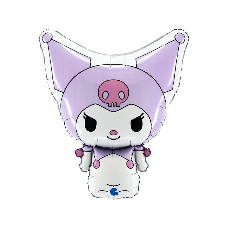 PALLONE MYLAR 24 61cm KUROMI LILLA