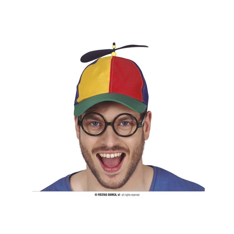 CAPPELLINO MULTICOLOR CON ELICA