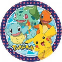 PIATTI POKEMON 8pz