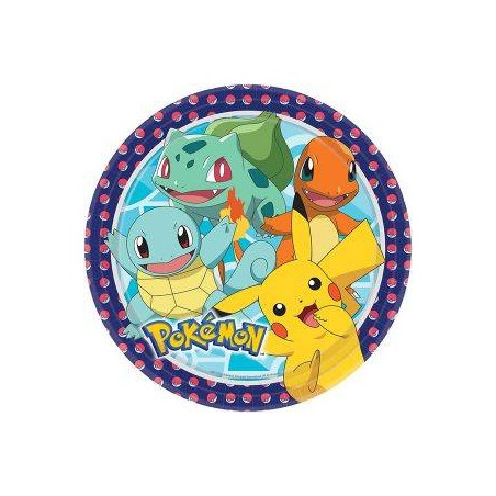 PIATTI POKEMON 8pz
