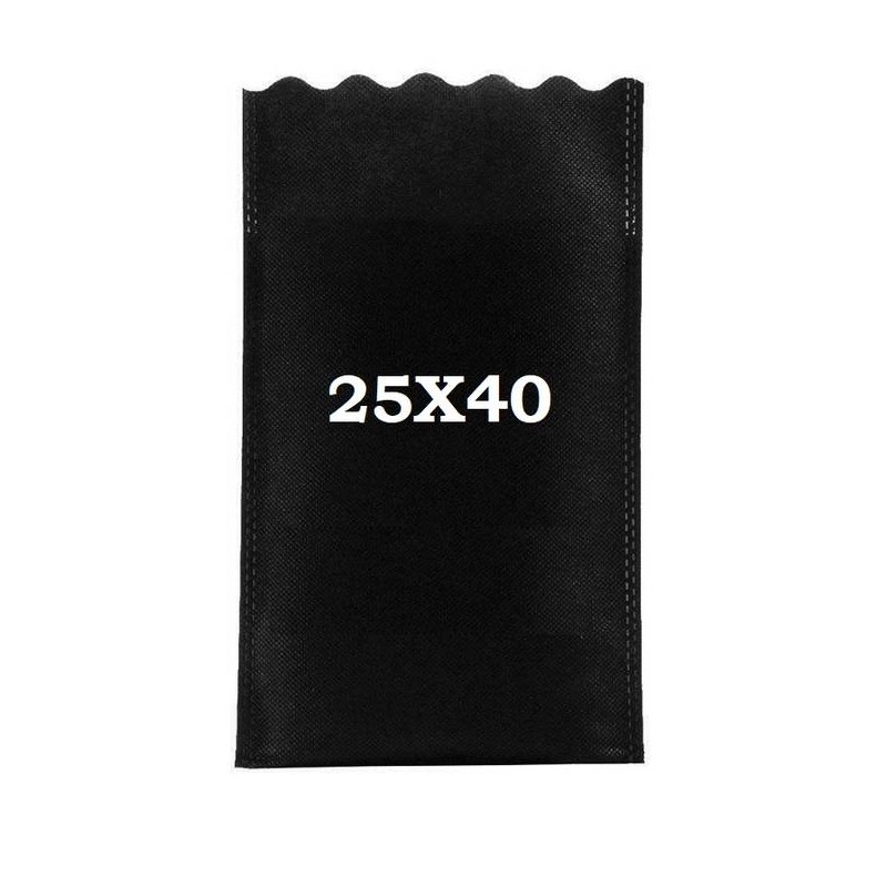 BUSTA REGALO TNT 25x40 09-NERO