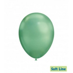 PALLONCINI LATTICE SOFT LINE CHROME 12 30cm VERDE 121 50pz RC