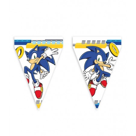 FESTONE BANDIERINE SONIC 20x30cm 3mt