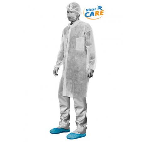 Mr.Care - KIT VISITATORE PP POCKET VELCRO col.BIANCO 1kit