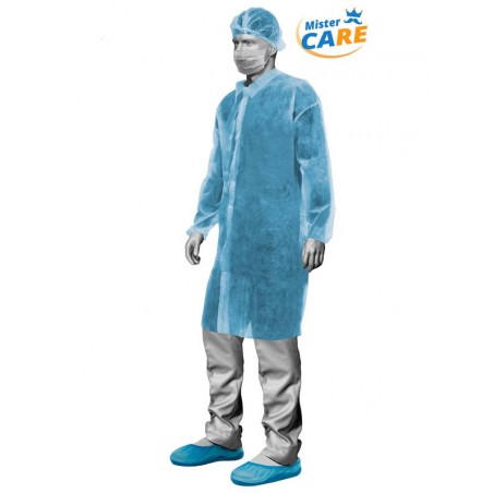 Mr.Care - KIT VISITATORE PP POCKET VELCRO col.AZZURRO 1kit