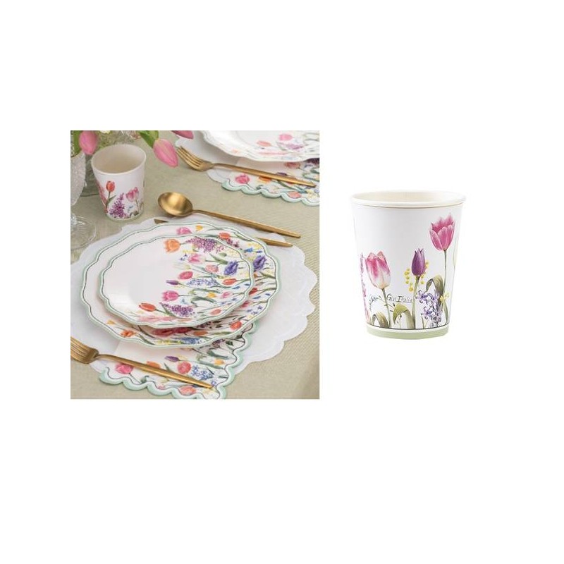 BICCHIERI 250cc LIBERTY CHAMP FLEURI 8pz