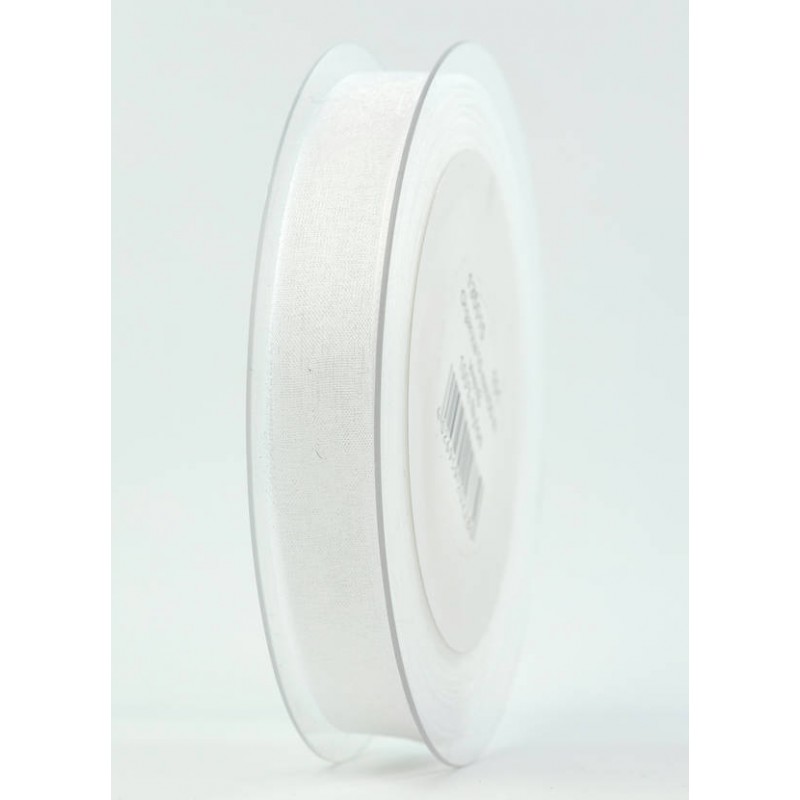 NASTRO ORGANZA mm15x50mt BIANCO