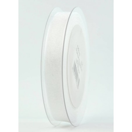 NASTRO ORGANZA mm15x50mt BIANCO