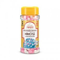 MIMOSE DI ZUCCHERO BIANCO/ROSA 60gr