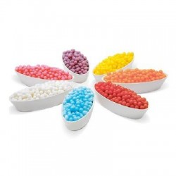 PERLINE COLORATE IN ZUCCHERO 500gr ROSSO