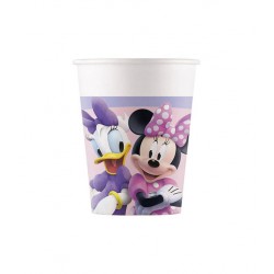 BICCHIERI 200cc MINNIE JUNIOR CARTONCINO  8pz