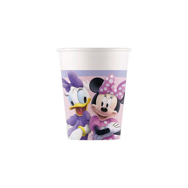 BICCHIERI 200cc MINNIE JUNIOR CARTONCINO  8pz