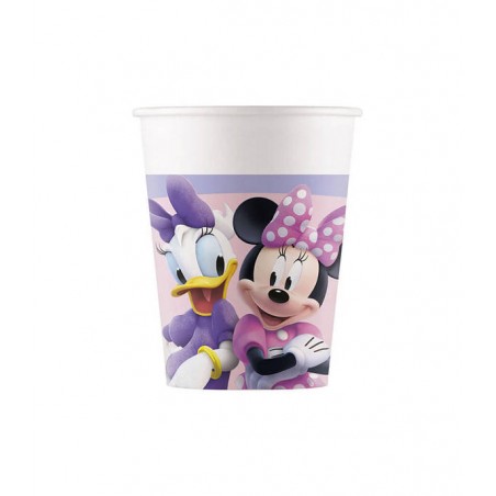 BICCHIERI 200cc MINNIE JUNIOR CARTONCINO  8pz