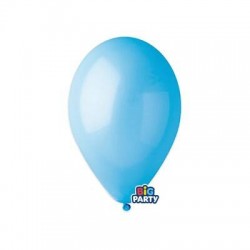 PALLONCINI LATTICE 10 26cm CELESTE 16pz