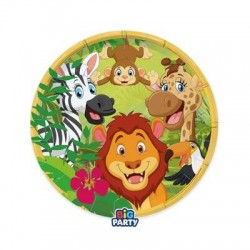 PIATTO DESSERT ø18cm JUNGLA 6pz