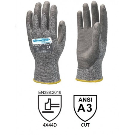 SUMMITECH GUANTI PI6(5) GY TAGLIA XL 10 - 1 PAIO
