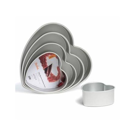 TEGLIA ANODIZZATA CUORE 25x7,5cm